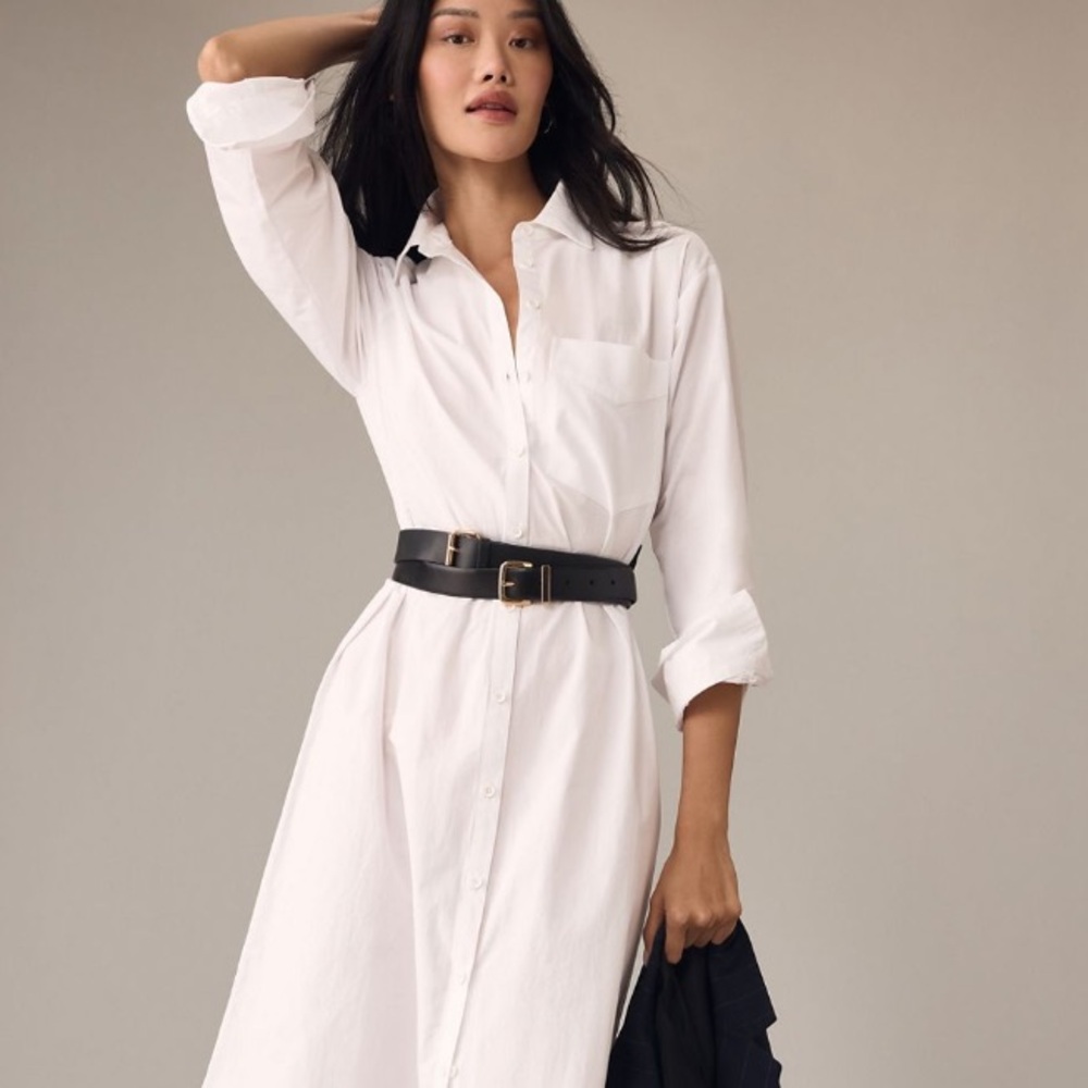 Anthropologie/Maeve Soren Shirt Dress - Sz. L